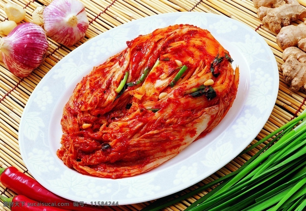辣白菜 咸菜 小菜 韩式 韩式料理 传统料理 白菜 韩国 传统美食 餐饮美食