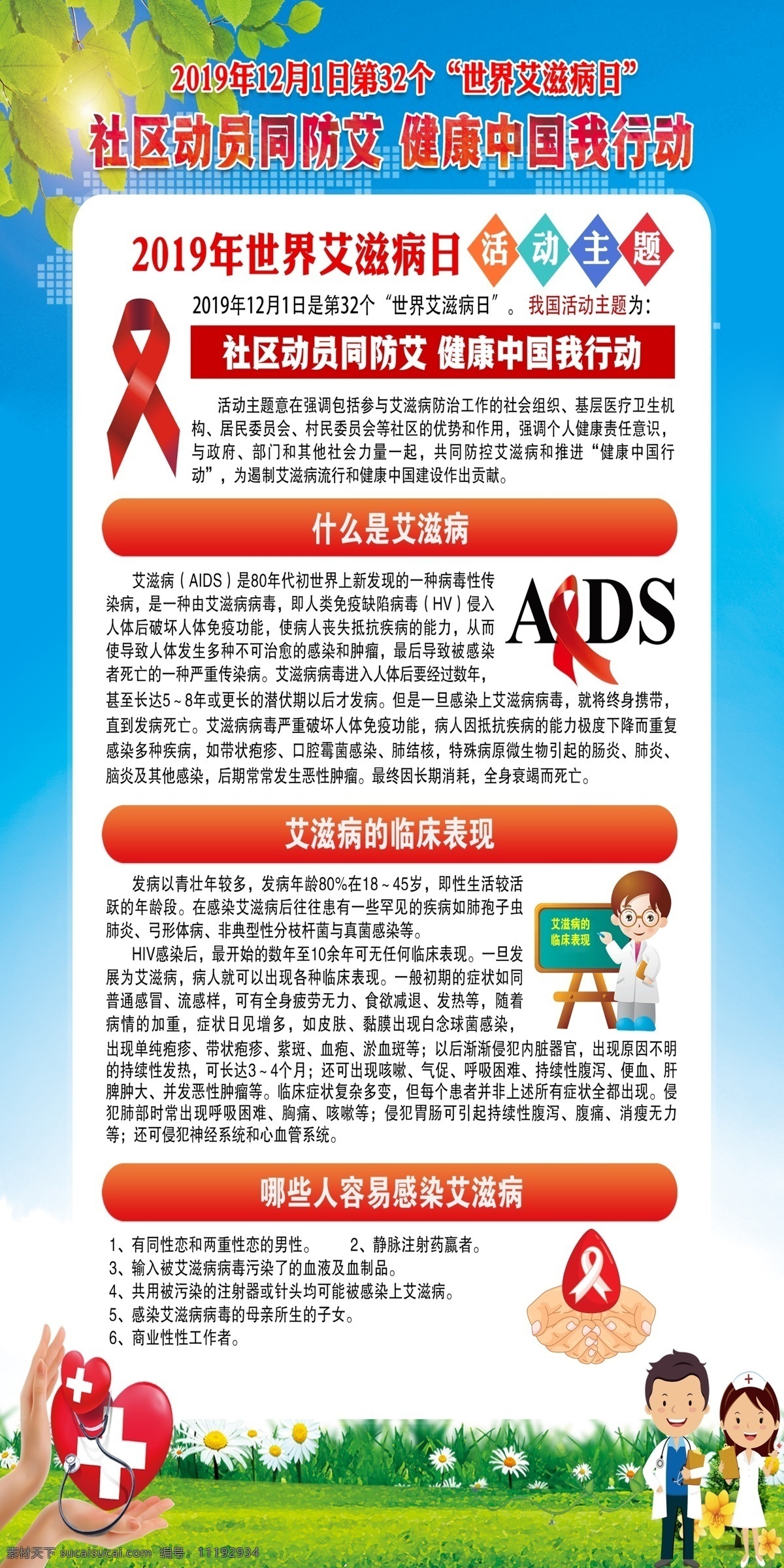 2019 防癌 展板 预防艾滋病 艾滋病宣传栏 艾滋病展板
