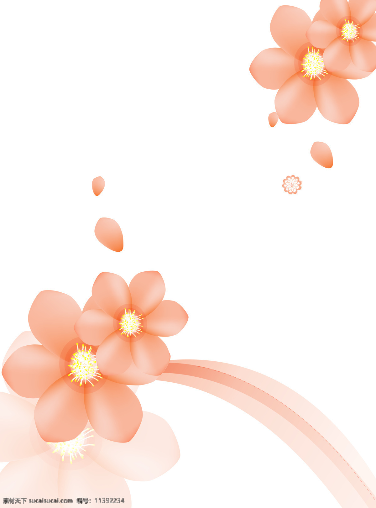 粉色 花朵 室内 移门 创意 画 移门画 效果图