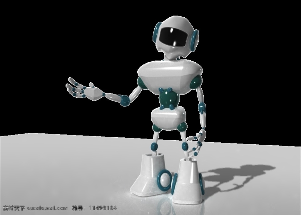简单 次 世代 机器人 模型 建模 次世代 3d设计 其他模型 09max