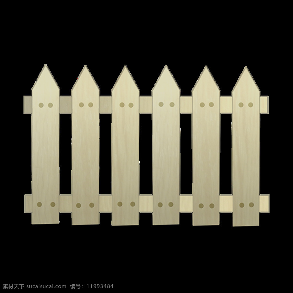 手绘 木板 栅栏 元素 木围栏 木护栏 篱笆 木制栏杆 木板围栏