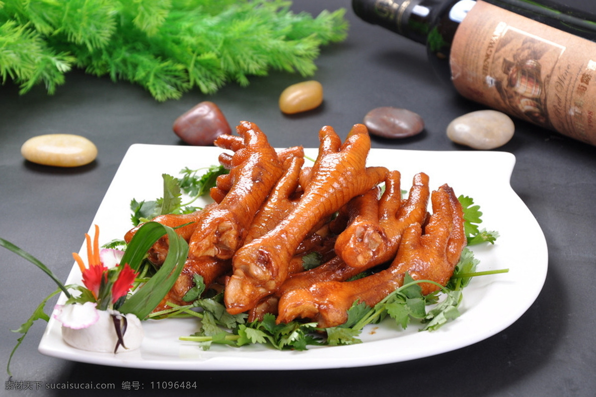 鸡手 鸡爪 凤爪 压锅 鸡脚 压锅凤爪 压锅鸡爪 红焖凤爪 菜 餐饮美食 传统美食