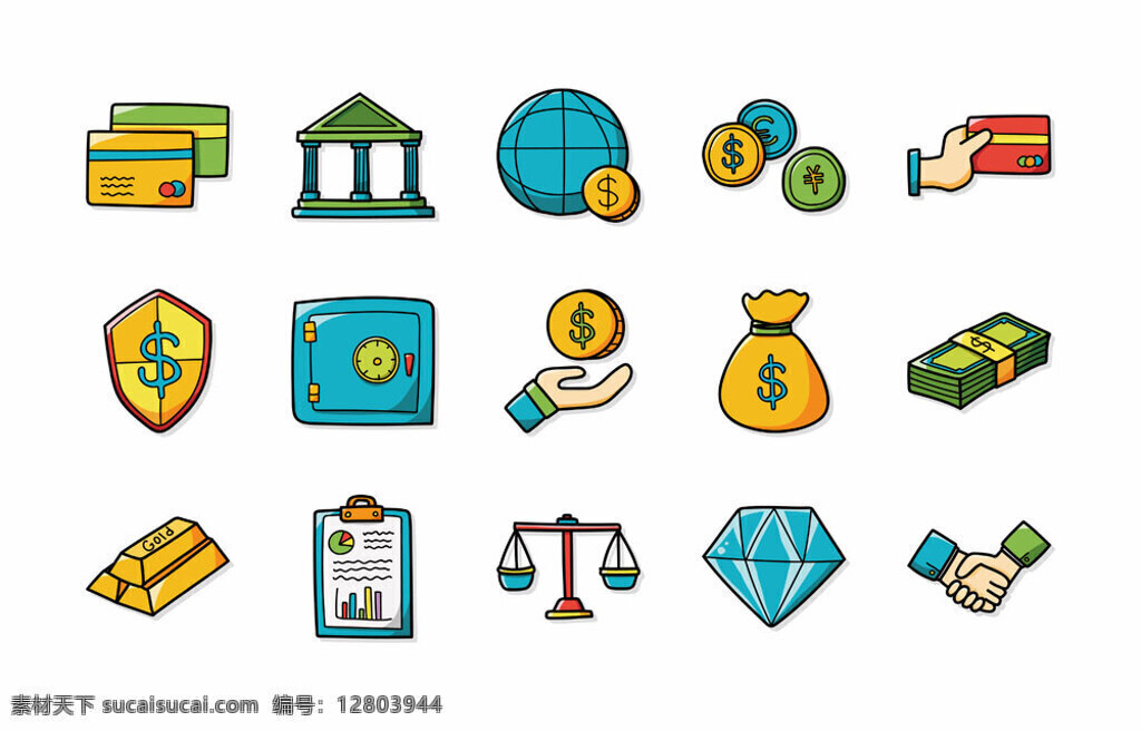 金融理财图标 矢量图标 图标设计 按钮图标 标志图标 eps格式 矢量 设计素材 金融图标 理财图标 货币 钥匙 天平 钱币