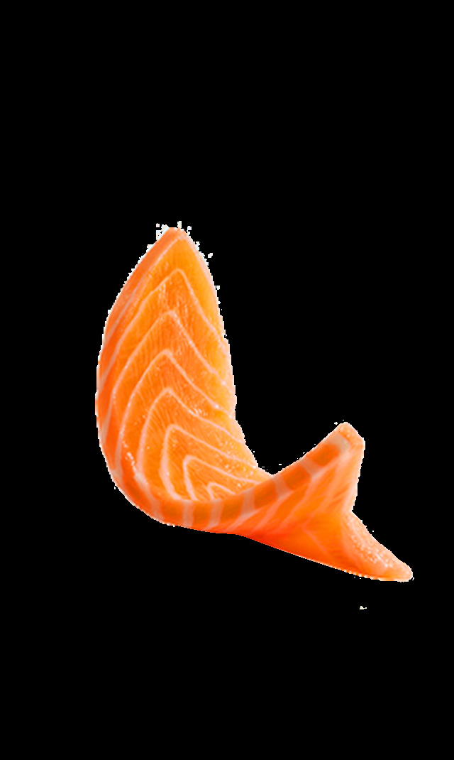 三文鱼素材 三文鱼 鱼腩 鱼 橙色 鱼肉 免抠