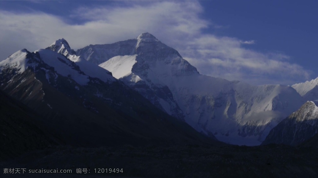 实拍 西藏 雪山 景色 视频 西藏雪山景色 雪山景色视频