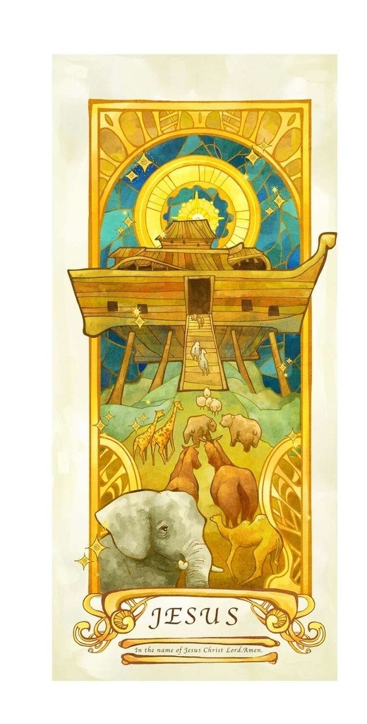 诺亚方舟 大灾难 世界末日 2012 神秘 宗教 大船 大象 马 骆驼 河马 长颈鹿 羊 圣经 基督教 分层 源文件