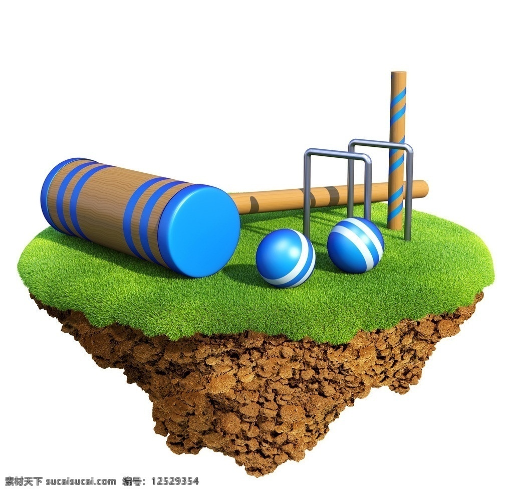 绿色槌球场地 槌球 绿色 环保 生态 土壤 地表 绿草 草地 低碳 节能 背景 环保素材