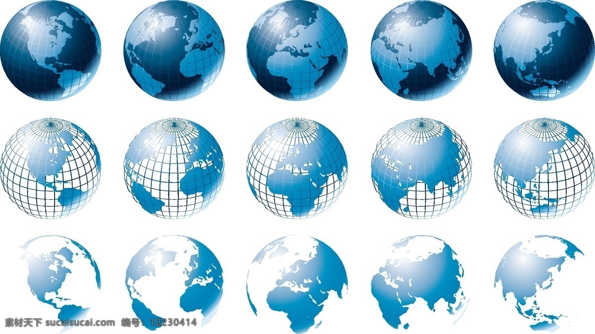 地球 矢量图 地球仪 其他矢量图