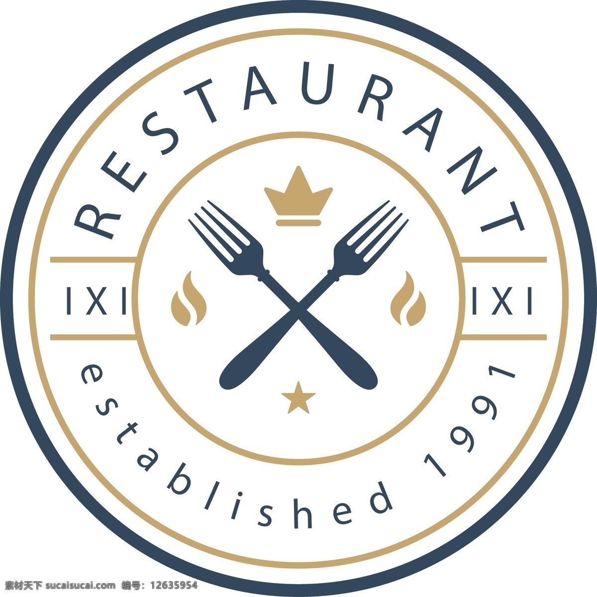 复古 饮食 餐厅 logo 复古logo 标志 标志设计 矢量素材 创意标志 简约 企业logo 图标 标志图标 品牌标志 图标设计 公司标志