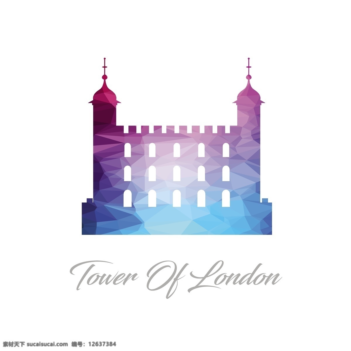 伦敦塔 多边形 标志 抽象背景 抽象 旅游 城市 图标 建筑 几何 世界 三角形 艺术 形状 图形 轮廓 伦敦 几何背景 现代
