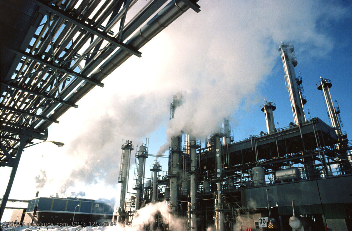 化工厂 大型 现代科技 工业生产 摄影图库