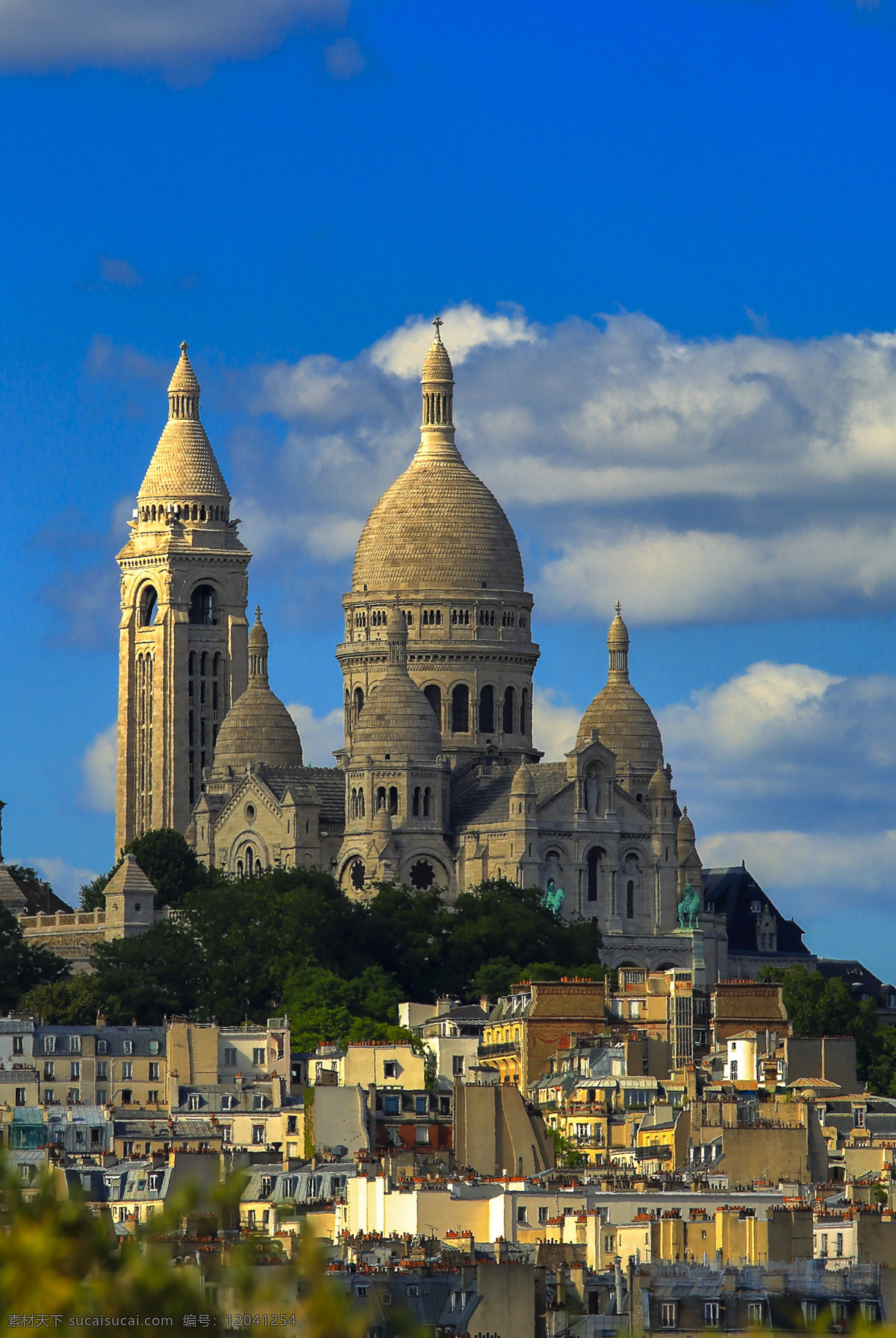 巴黎 圣心大教堂 法国 旅游摄影 国外旅游