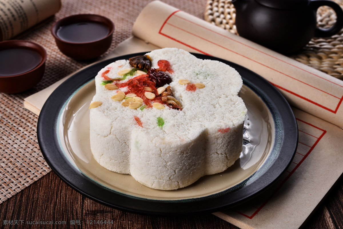 重阳桂花糕 美味 传统 食品 美食 重阳节 桂花糕 糕点 餐饮美食 传统美食