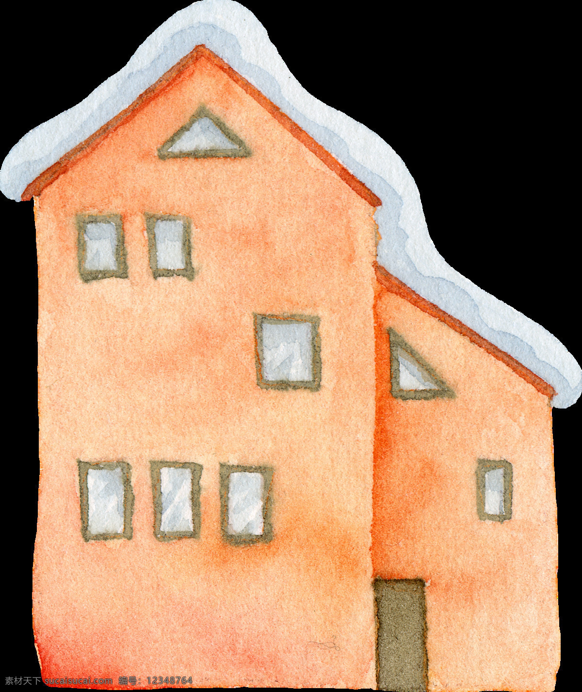手绘 彩色 房子 透明 合集 免 扣 白色 玻璃瓶 插画 粉色 蝴蝶结 黄色 建筑 橘色 卡通 绿叶 欧式 叶子