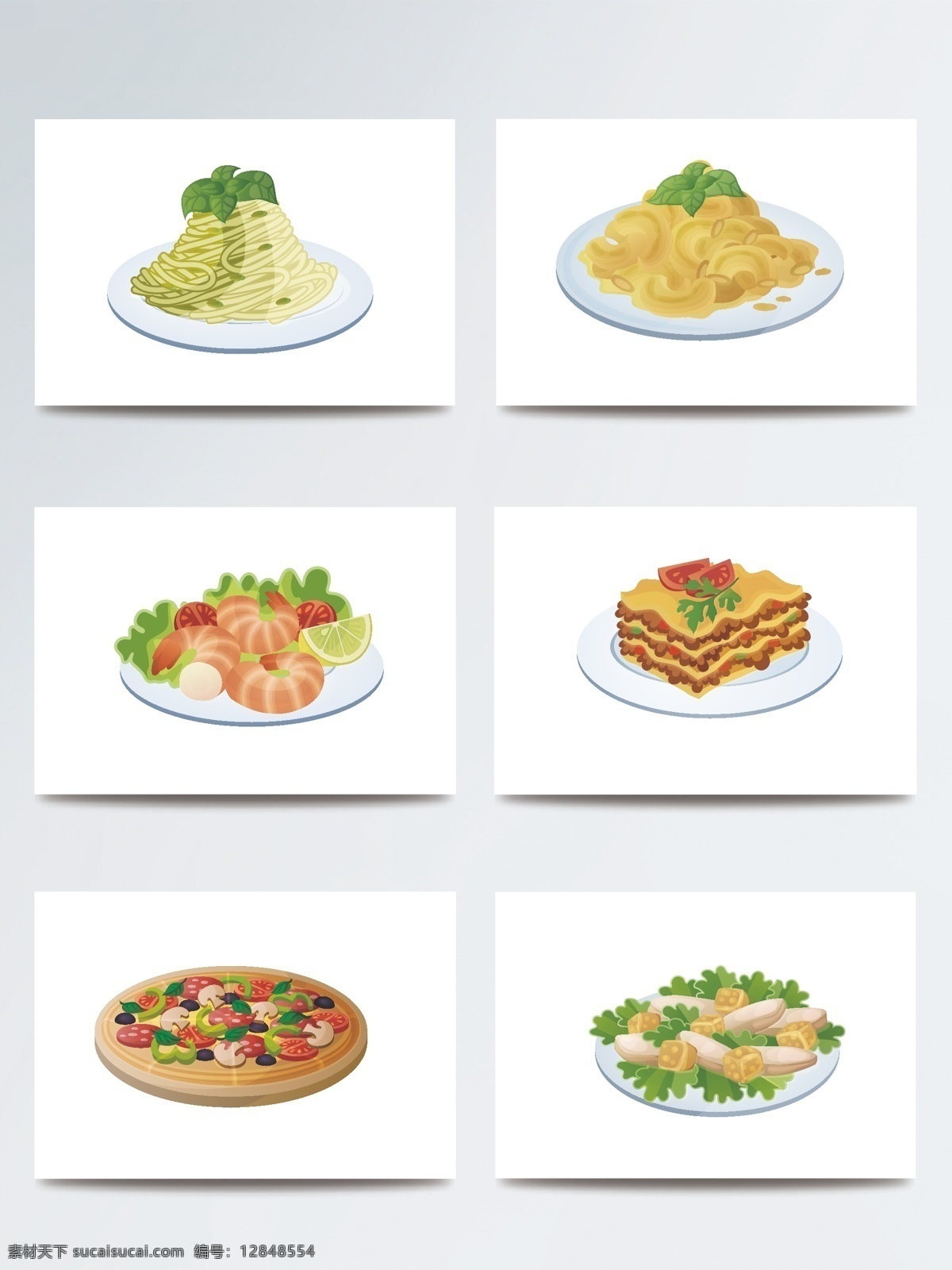 矢量 食品 食物 漫画 底纹 矢量素材 背景图案 装饰元素 ai素材