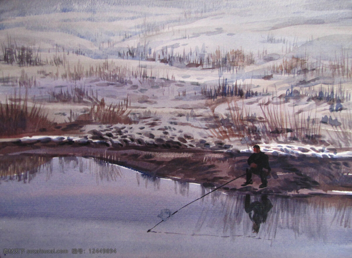 垂钓 当代艺术 风景 风景画 高考 挂画 河流 绘画 水彩 设计素材 模板下载 水彩风景 风景水彩 水彩画 高考水彩 写生 艺术 水彩作品 大师作品 家作品 名画 世界名画 西方水彩 东方水彩 景色 垂钓者 小河 溪水 绘画书法 文化艺术 装饰素材 山水风景画