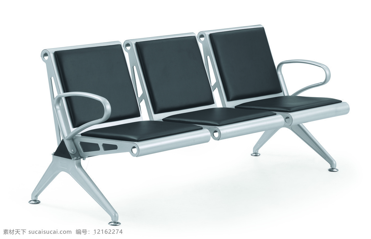 公共座椅 机场 等候椅 时尚 美观 办公家具 结实 耐用 全钢制 喷塑 3d作品 3d设计