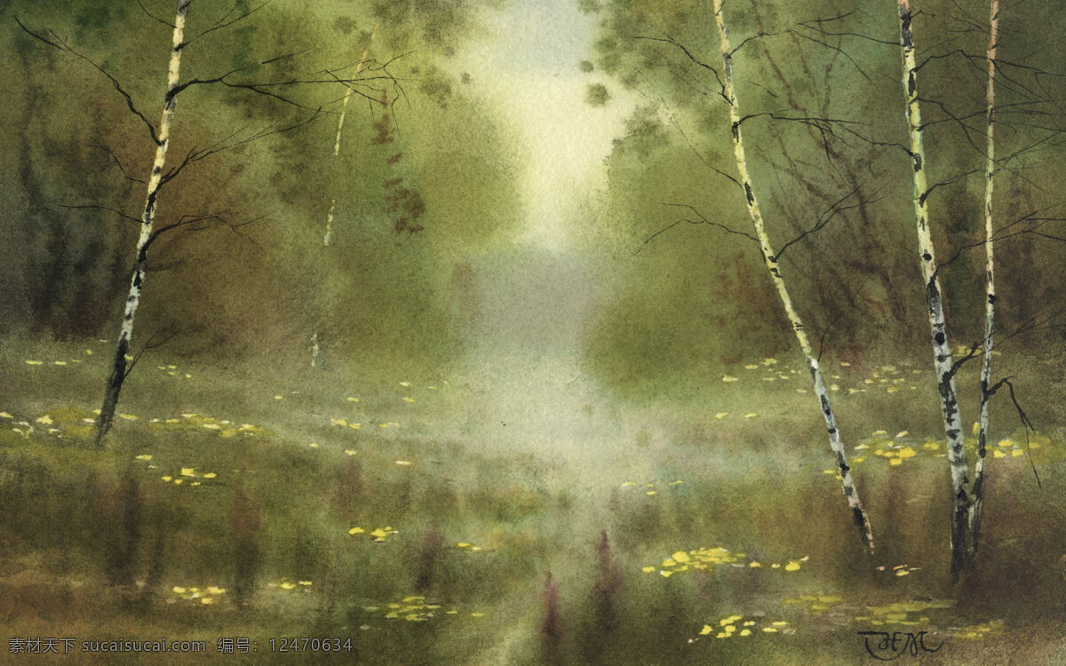 风景画 绘画书法 山水画 水彩画 水墨画 文化艺术 印象画 设计素材 模板下载 写意画 国外写意画 大师作品 水 家居装饰素材 山水风景画