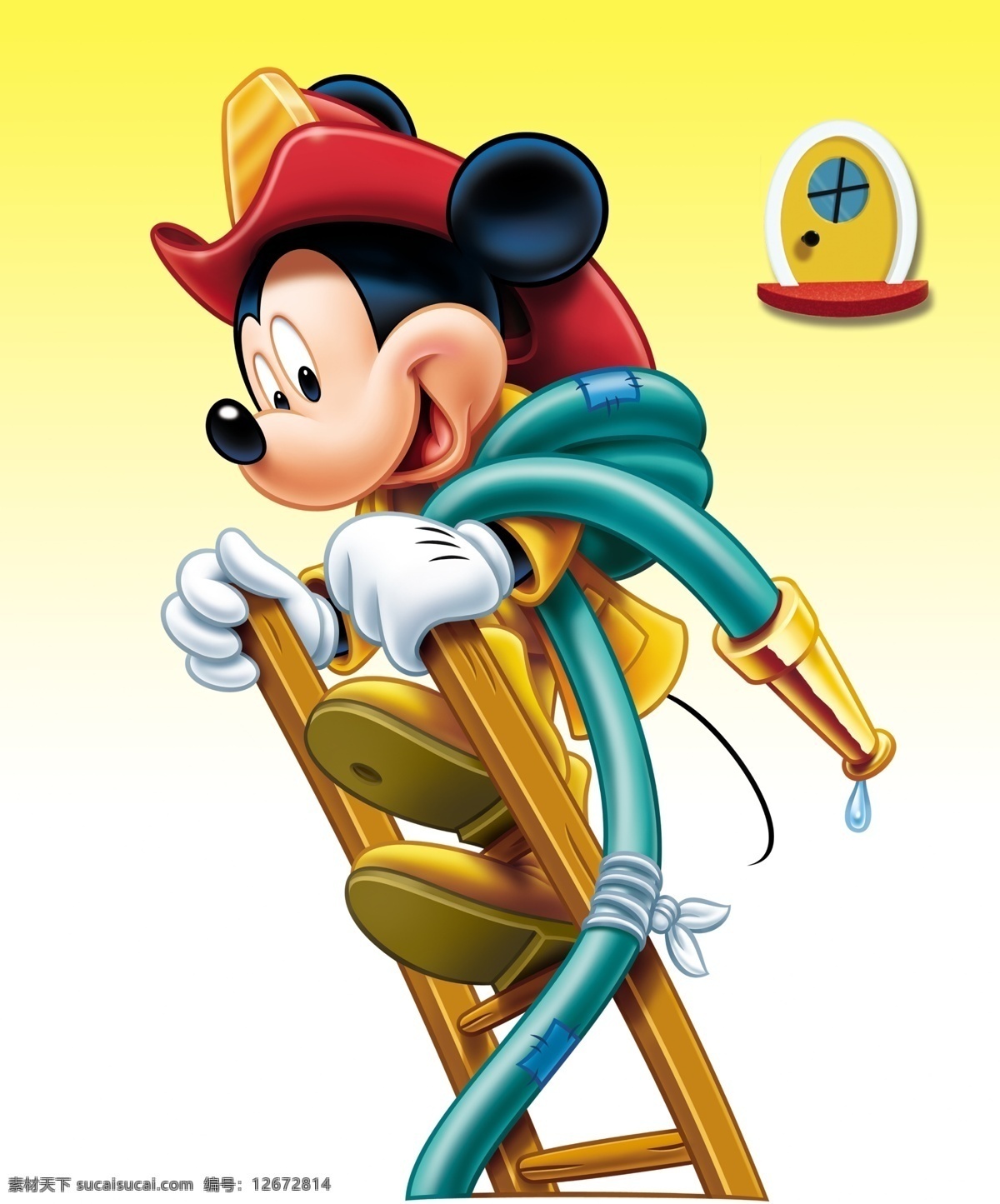 迪士尼 米奇 卡通 楼梯 门 米老鼠 水滴 水管 水珠 梯子 米老鼠的图片 爬梯 psd源文件
