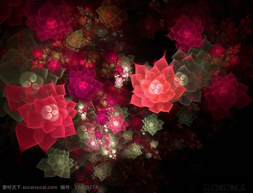 3d 梦幻 抽象 花朵 壁纸 系列 超酷壁纸 3d壁纸 花卉 3d设计 3d作品 设计图库 抽象底纹 底纹边框