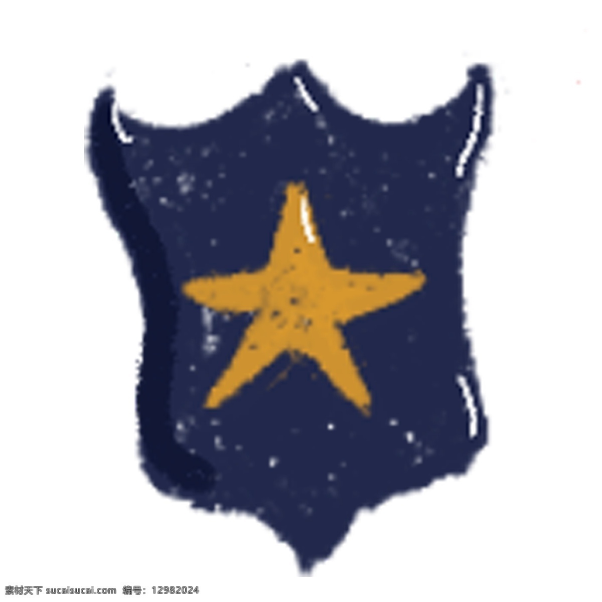 五角星 警徽 袖标 图标 星星 警察用品 警务用品 部队用品 警察专用
