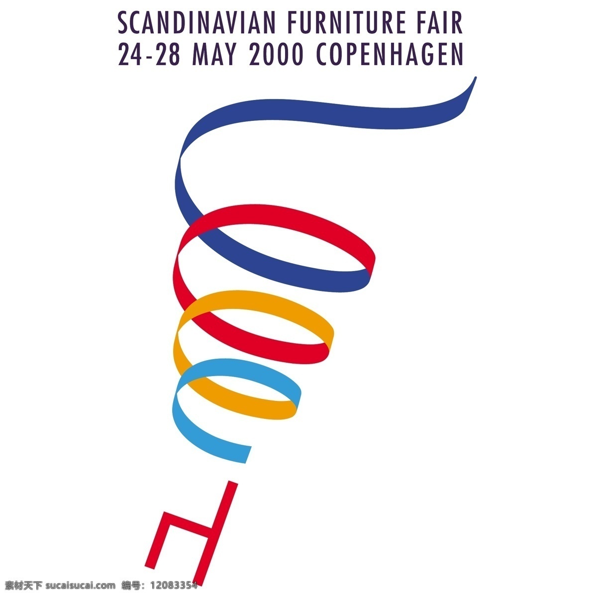 斯堪的纳维亚 家具 博览会 免费 标志 psd源文件 logo设计