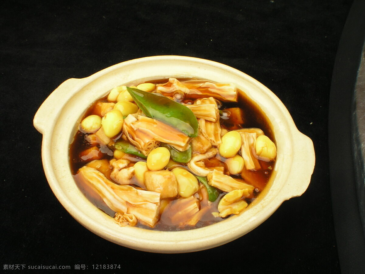 支 竹 白果 豆腐 煲 美食 食物 菜肴 餐饮美食 美味 佳肴食物 中国菜 中华美食 中国菜肴 菜谱