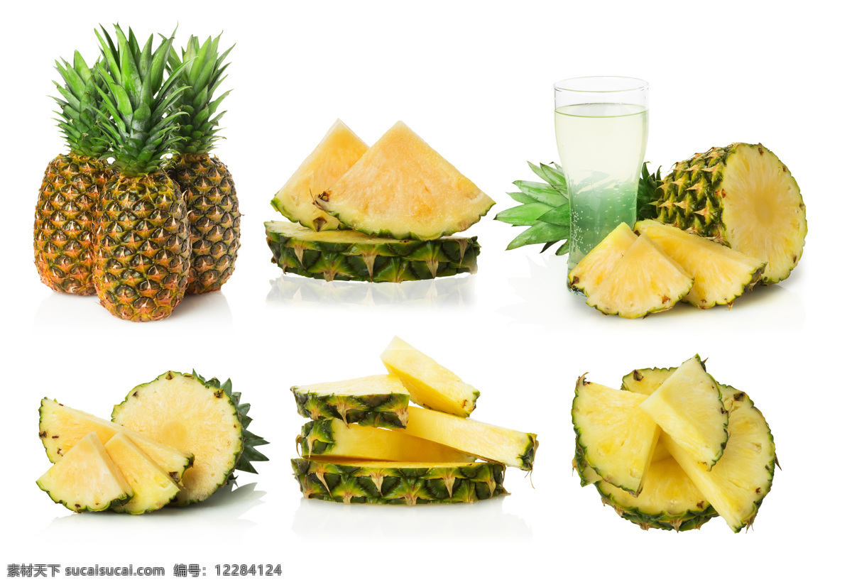 新鲜 菠萝 健康水果 美味水果 水果蔬菜 果实 餐饮美食 水果图片