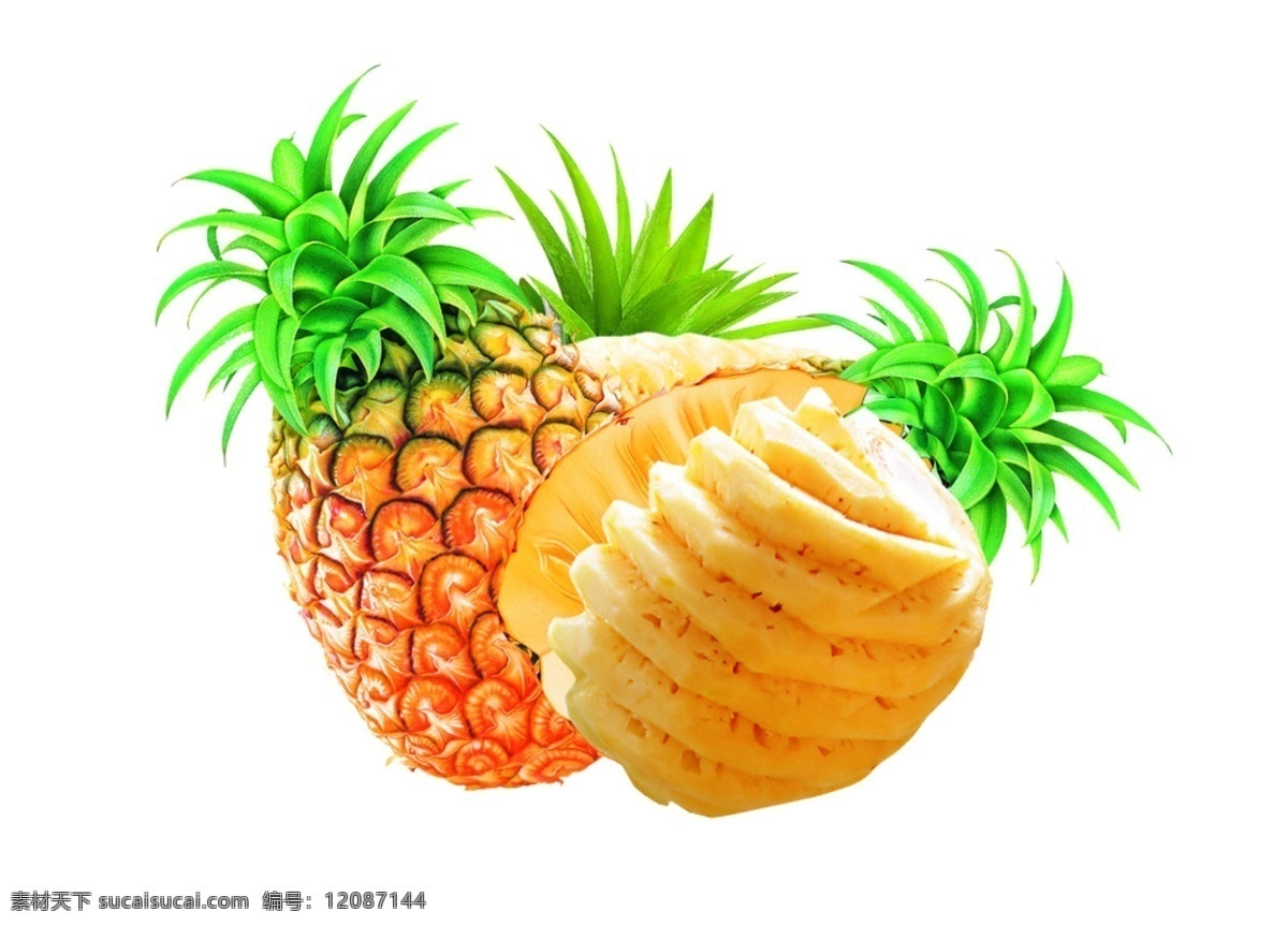 菠萝 健康食品 水果