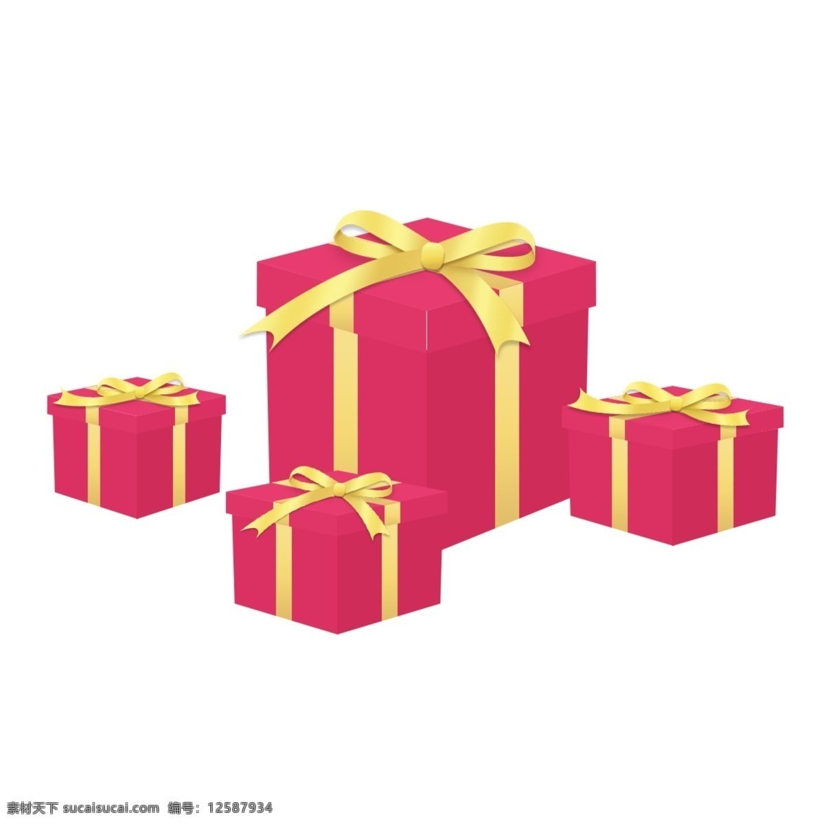 红色礼盒素材 红色礼盒 圣诞节礼盒 圣诞礼盒 红白礼盒 礼盒素材 礼盒 分层素材 分层