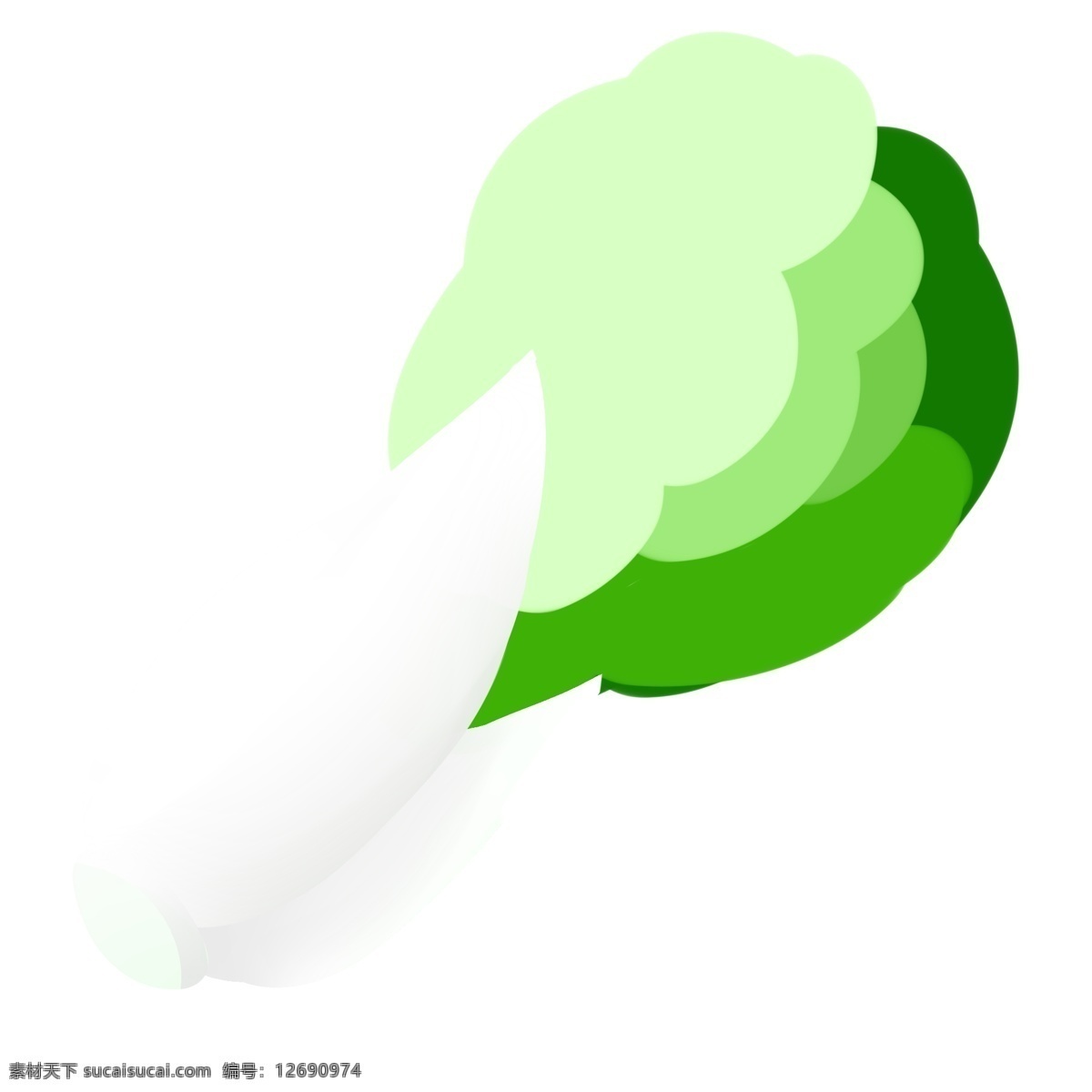 手绘 扁平 青菜 油菜 植物 时令蔬菜 墨绿色 线条 黄色 浅绿色 装饰 贴画 黑色 一颗 水彩 风格