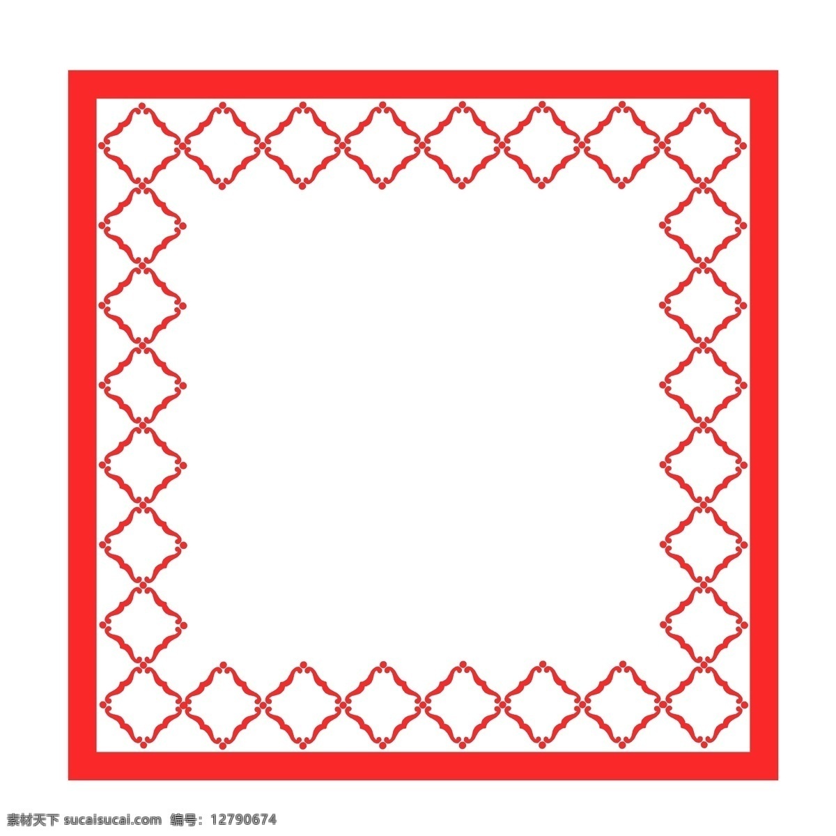 正方形 经典 大红 图 框 装饰 方形 边框 商务 封面 插图 简约 中国风 海报 黑色 简洁 大气