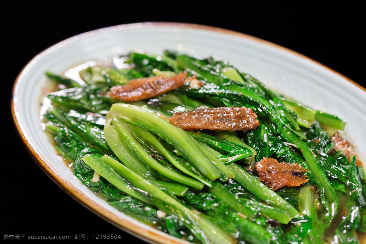鲮鱼油麦菜 油麦菜 鲮鱼 青菜 吃 美味 时蔬 餐饮美食 传统美食