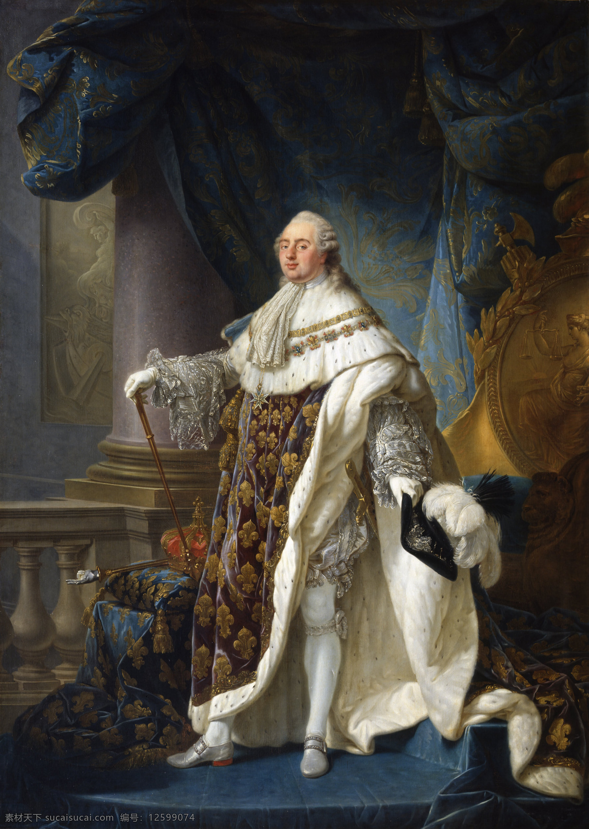 法国 高清 国王 绘画书法 人物 文化艺术 油画 路易十六 设计素材 模板下载 louisxvi 家居装饰素材
