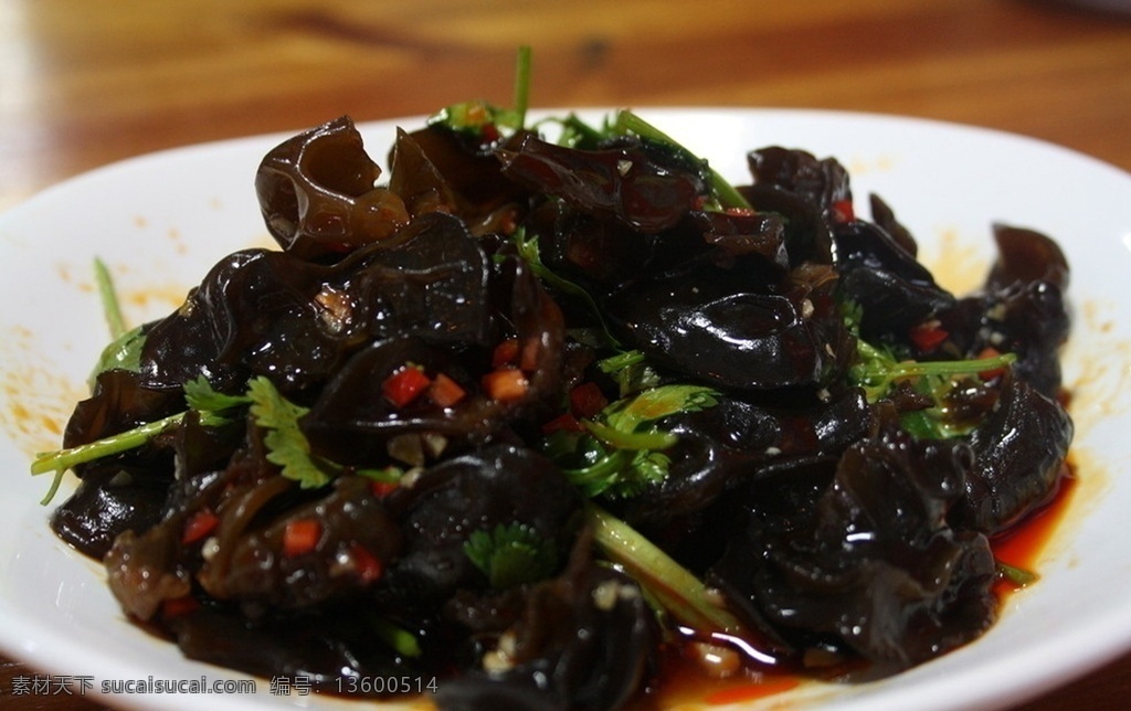 凉拌木耳 美食 传统美食 餐饮美食 高清菜谱用图