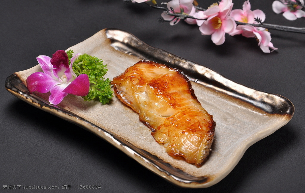 烤银鳕鱼 美食 传统美食 餐饮美食 高清菜谱用图