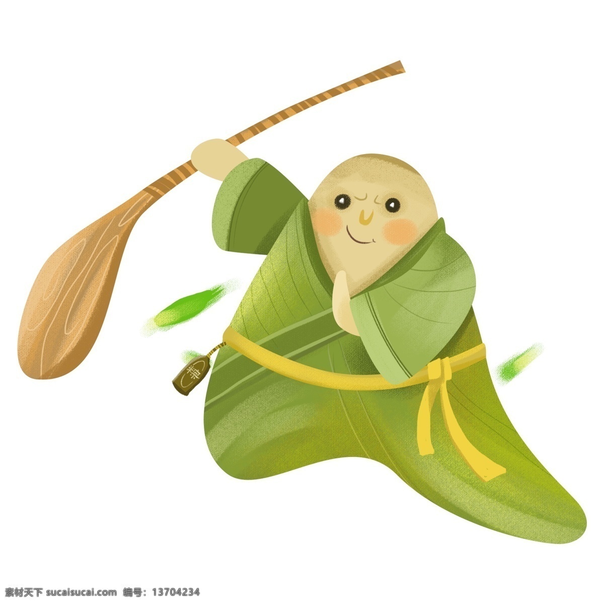 端午节 卡通 创意 粽子 创意粽子 绿色 端午 2019 可爱的粽子 传统节日 传统文化
