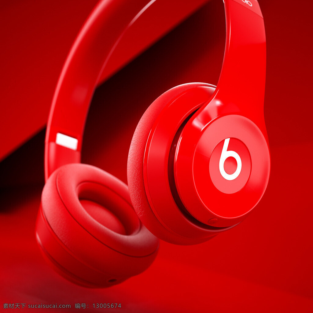 beats 无 线头 戴 式 耳机 概念产品 红耳机 设计图 智能