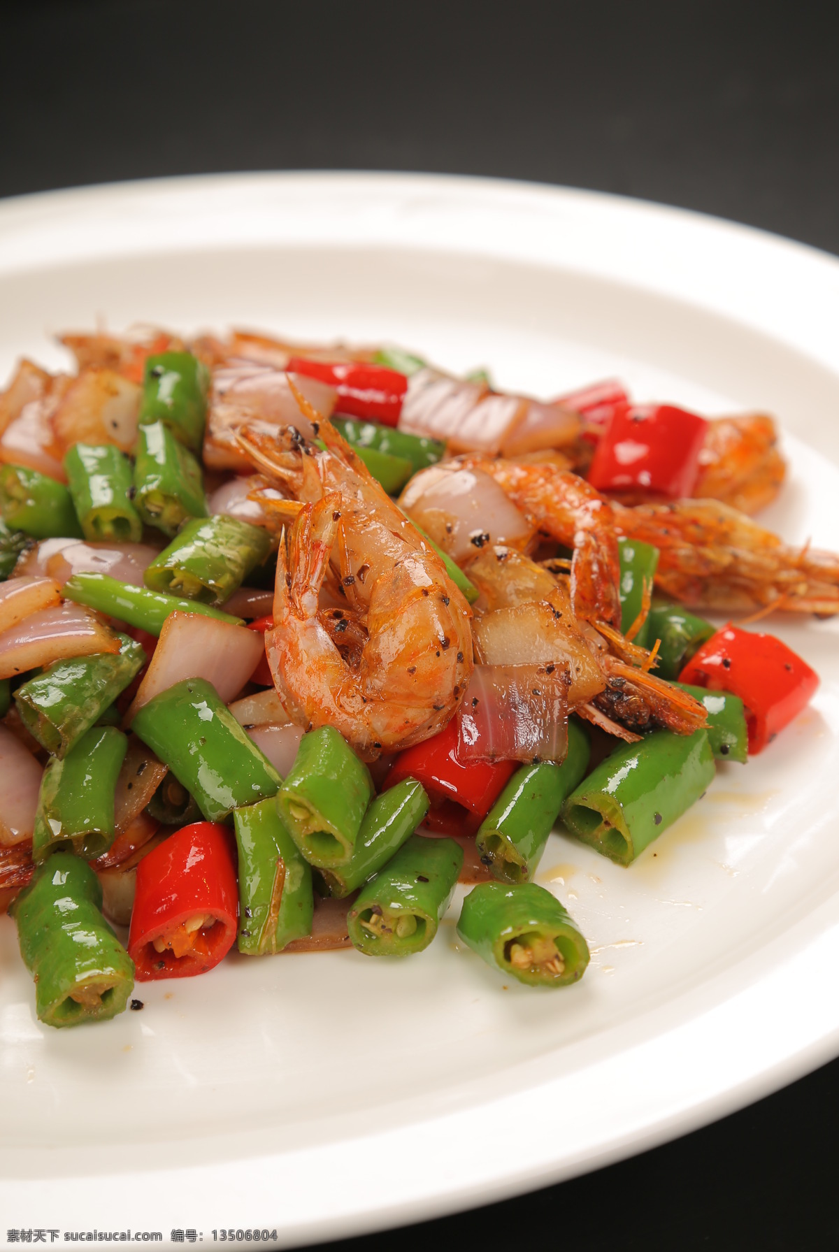 泰式胡椒虾 胡椒虾 河虾 虾 美食 餐饮美食 传统美食