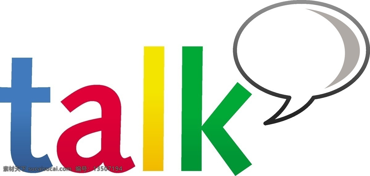谷 歌 google talk logo 企业 标志 标识标志图标 矢量 黑色