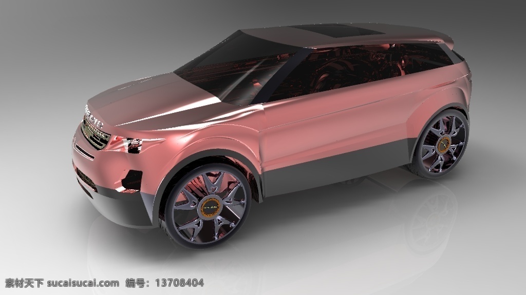路虎 揽胜 evoque 机械设计 教育 汽车 3d模型素材 其他3d模型
