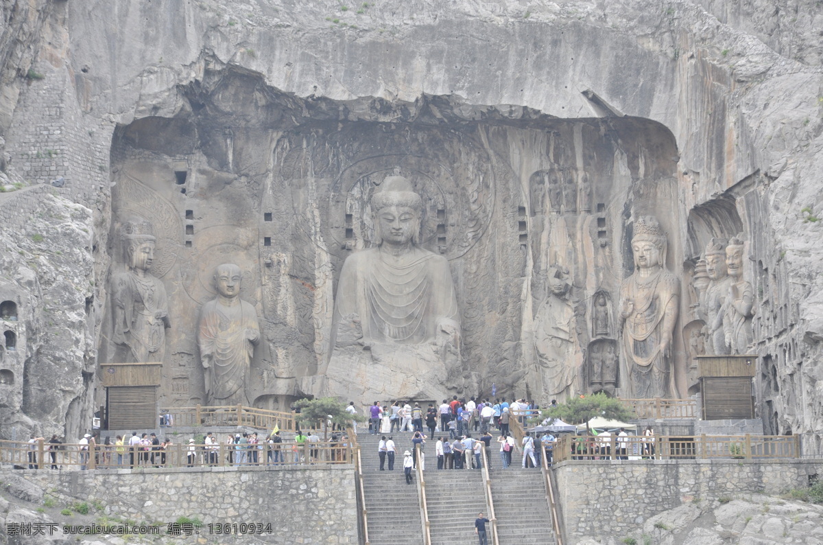 龙门石窟佛像 洛阳 龙门石窟 佛 最大的佛 佛像 国内旅游 旅游摄影