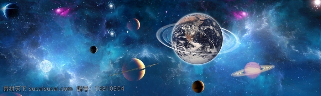 星空图片 星球 宇宙 星空 高清大图 星星 地球 分层 背景素材