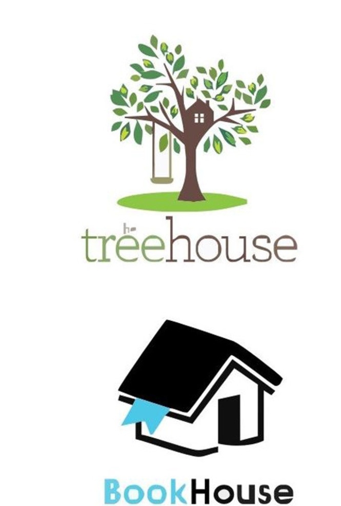 卡通房子图案 卡通房子 treehouse 房子剪影 树图案 房子图案 动漫动画 风景漫画