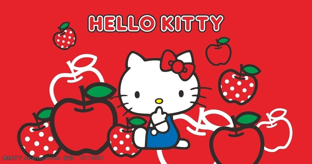 卡通 hello kitty猫 holle kitty 设计图 画册设计 矢量