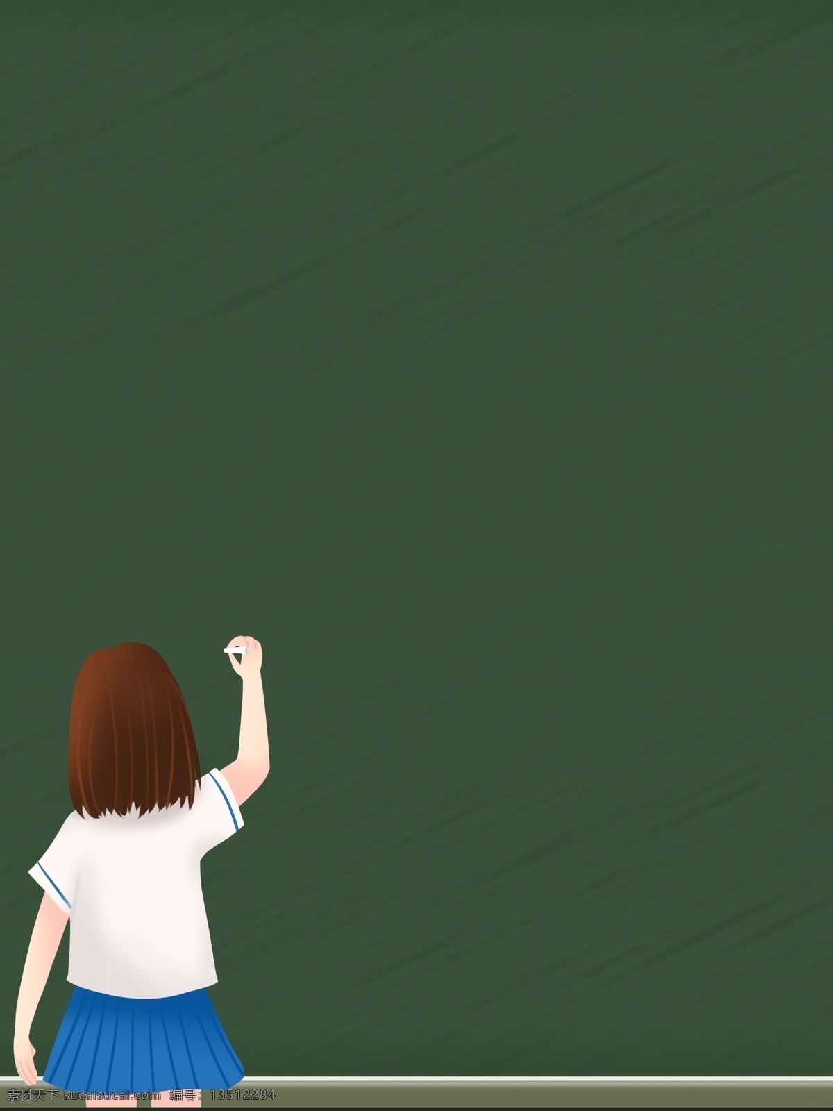 手绘 辅导班 黑板 教学 背景 辅导班背景 招生背景 女孩 作业辅导背景 作业一对一 一对一 辅导