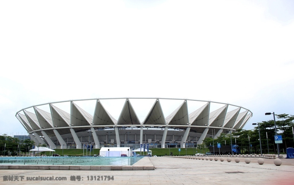 佛山 世纪 体育馆 世纪连体育馆 运动馆 建筑景观 名胜建筑 健身馆 自然景观