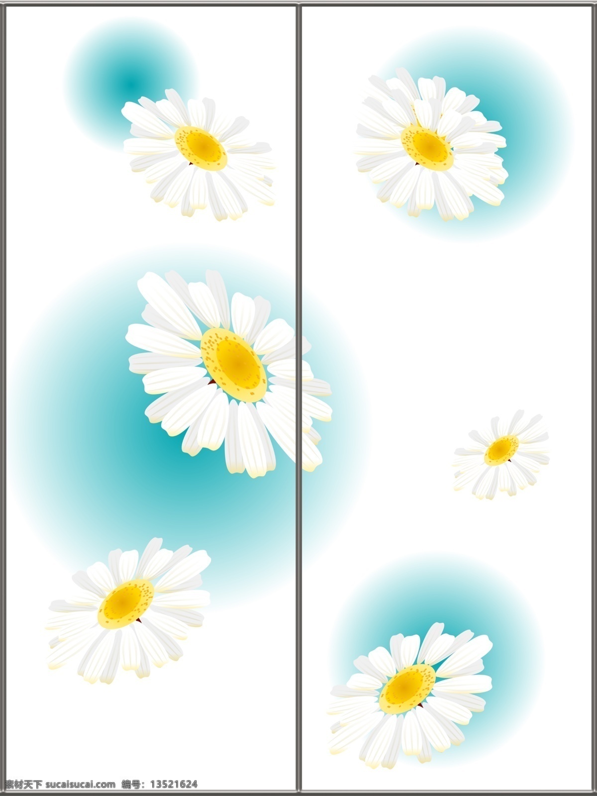 移门 广告设计模板 花朵 菊花 移门图案 源文件 梦幻圆 移门源文件 家居装饰素材
