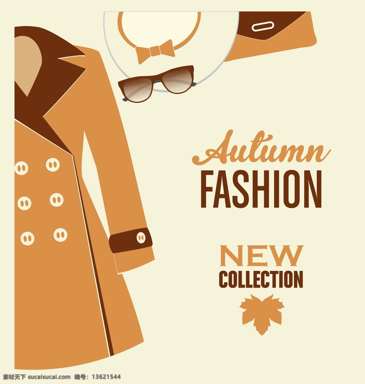 秋季时装设计 商业 销售 模板 时装 营销 秋季 网络 商店 文字 价格 标志 提供 新的 市场 服装 产品 符号 品牌