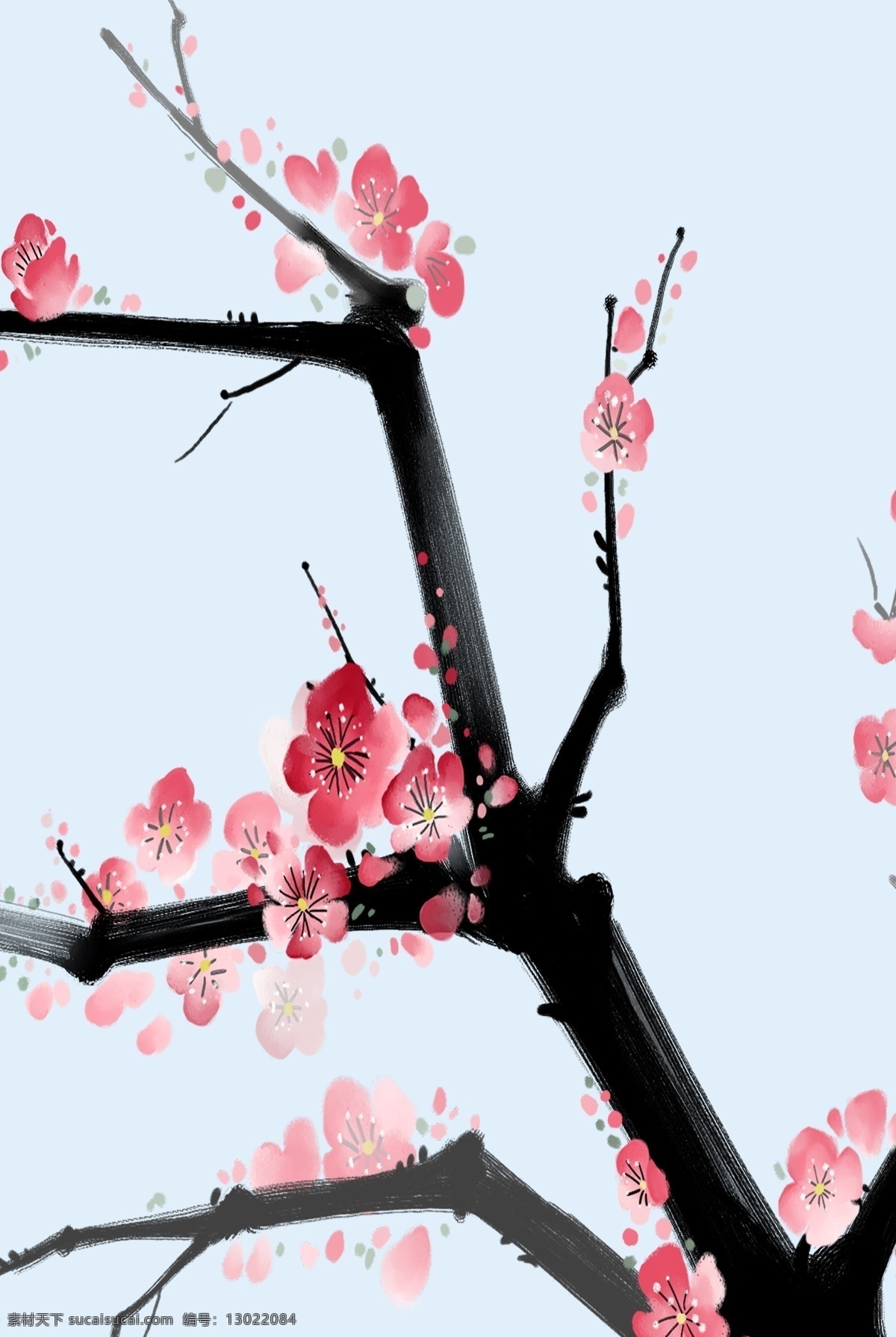 花鸟 工笔花鸟 花鸟工笔 挂画 手绘 禅意 花鸟玄关图 新中式 山水 花鸟画 共享 分层